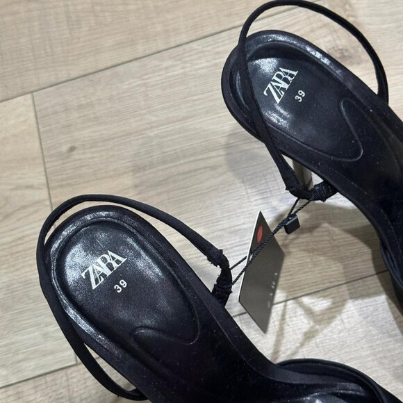 Zara Women's Black Pumps - Picture 4 of 5